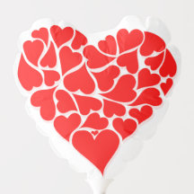 valentine day heart red balloon