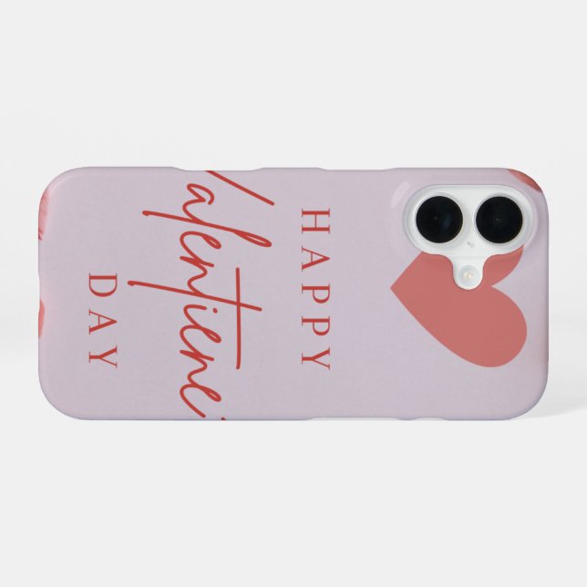 Valentine Day i Phone 16 iPhone Case (Back Horizontal)