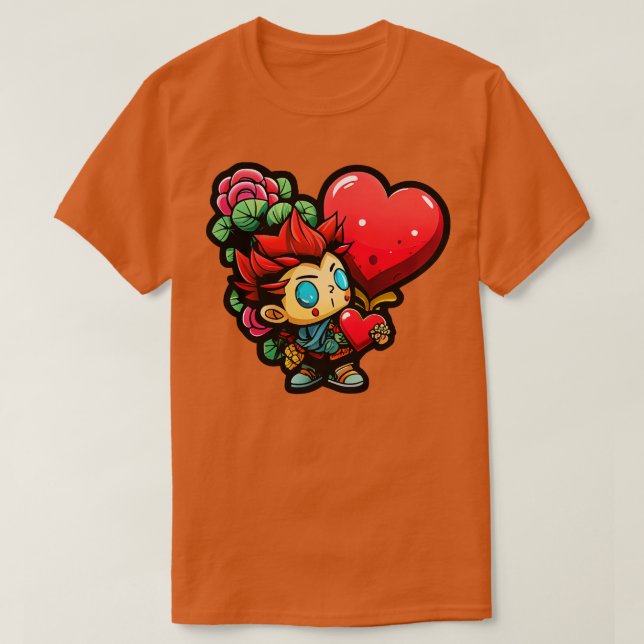 Valentine day love T-Shirt (Design Front)