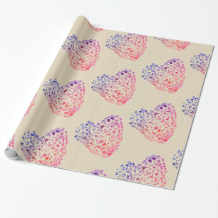 Valentine day Matte Wrapping Paper