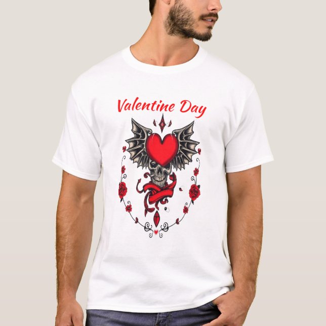 Valentine Day tee shirt (Front)