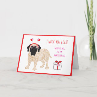 Valentine Dog Card