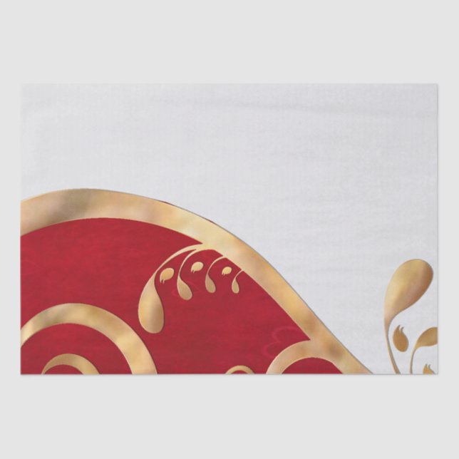 Valentine Elegance ALL SIZES GIFTING Tissue Paper (Front)