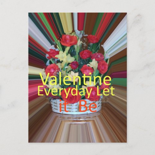 Valentine Everyday Share the Love Holiday Postcard