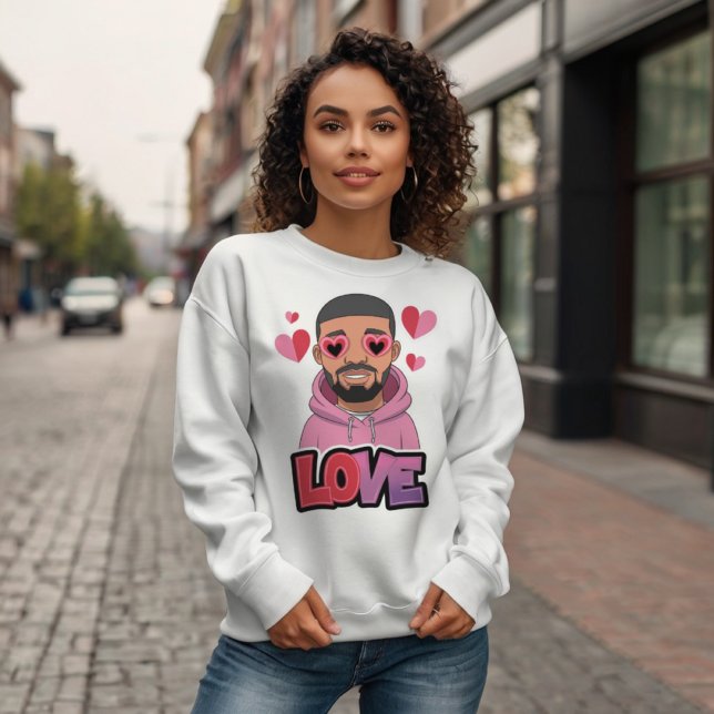 Valentine Eye Heart Drake  T-Shirt (Creator Uploaded)