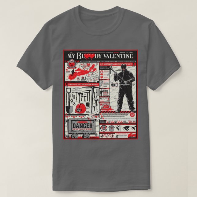 Valentine fan art gifts T-Shirt (Design Front)