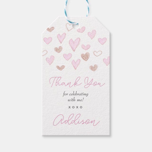 Valentine favor Tag (Front)