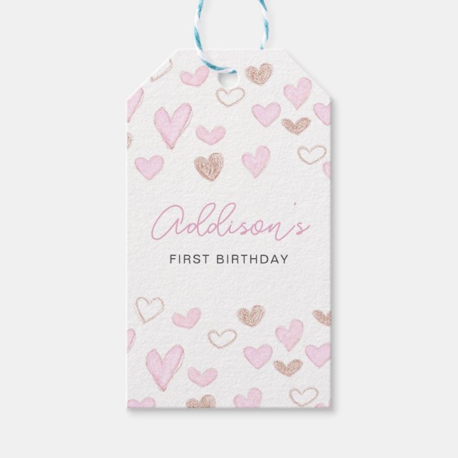 valentine favor tag (Front)