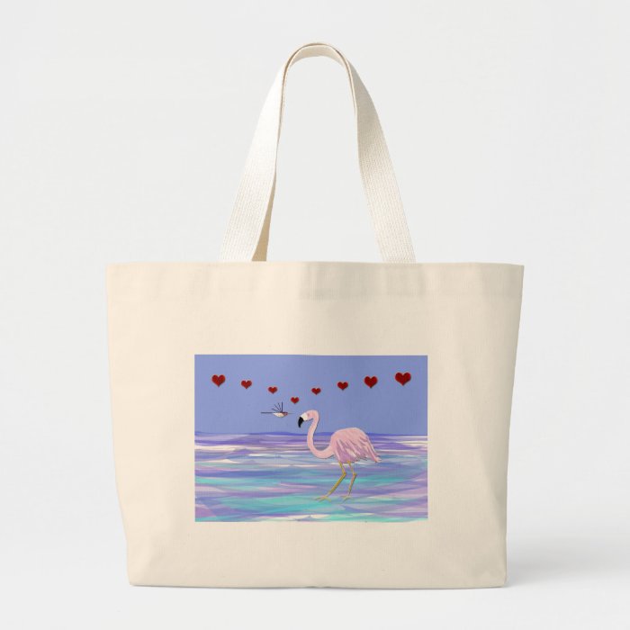 Valentine Flamingo Hummingbird Bags