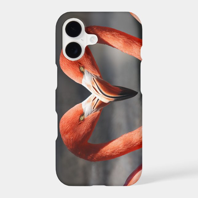 Valentine Flamingo Iphone Case (Back)