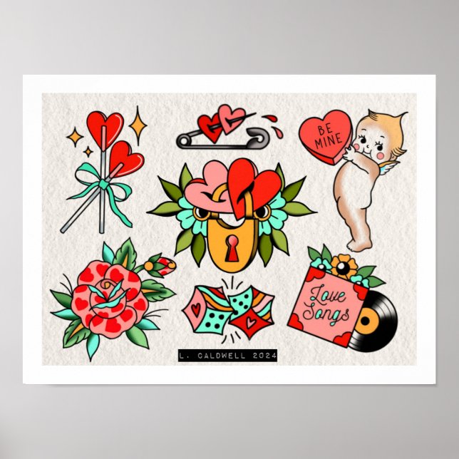 Valentine Flash Poster (Front)