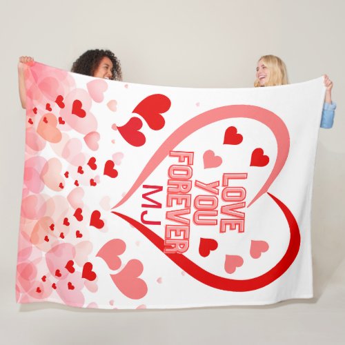 Valentine Fleece Blanket