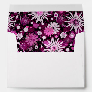 Valentine Floral Pattern Envelope