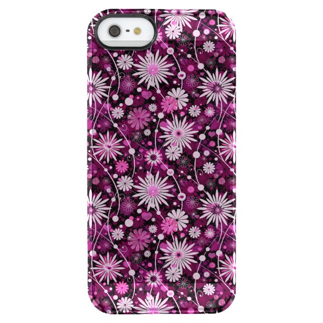Valentine Floral Pattern Uncommon iPhone Case (Back)