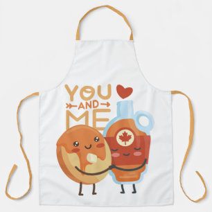 Valentine Food Couple Apron