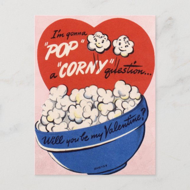 Valentine for Kids Holiday Postcard (Front)