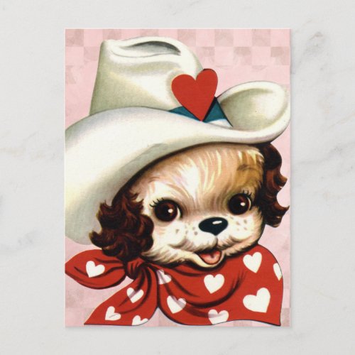 Valentine for Kids Holiday Postcard