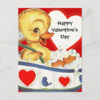 Valentine for Kids Holiday Postcard