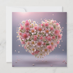 Valentine for Mom and Dad Holiday Card