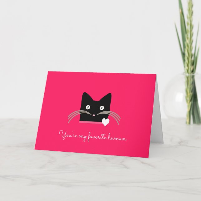 Valentine from the Cat Card (Front)