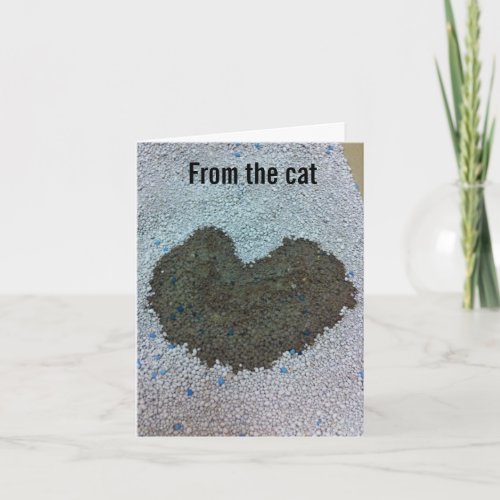 Valentine from the Cat Holiday Card