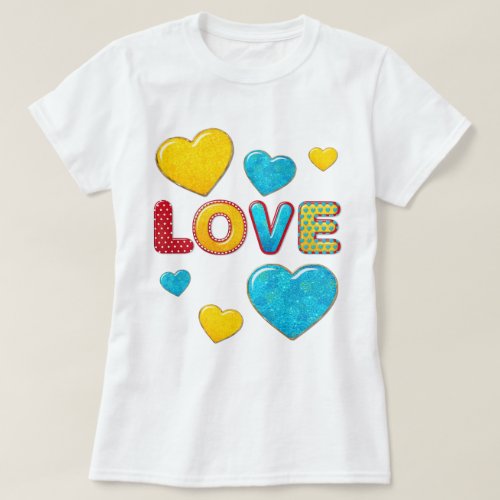 Valentine Fun 3D Mix and Match ADULT T_Shirt