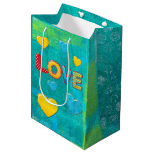Valentine Fun 3D Mix and Match Medium Gift Bag