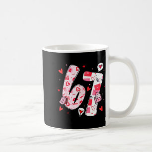 Valentine Funny Six Seven 6 7 Meme Men Women Kids Coffee Mug