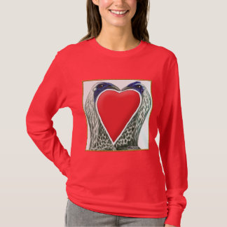 Valentine Game Chickens T-Shirt