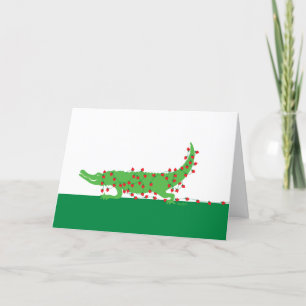 Valentine Gator Holiday Card