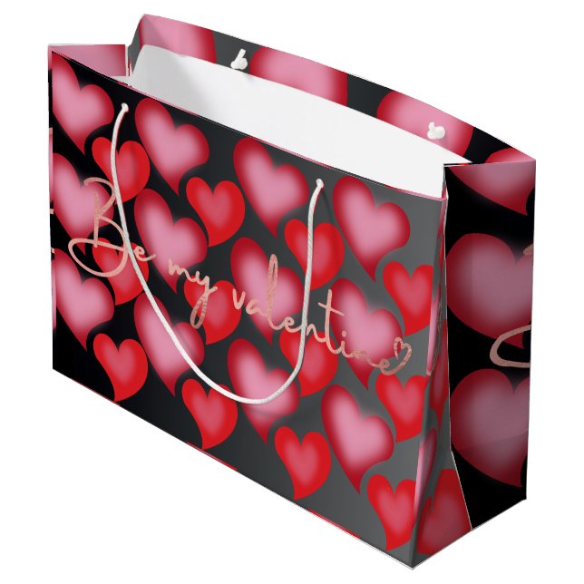 Valentine Gift Bag (Back Angled)