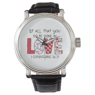 Valentine Gift God Says You Are Valentine Love Watch