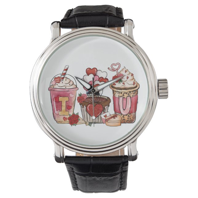 Valentine Gift | I Love You Watch (Front)