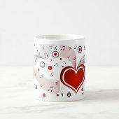 Valentine Gift Idea Love Music Mug | Zazzle