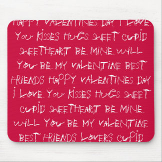 Valentine Gift Ideas for Men and Women Mouse Pad