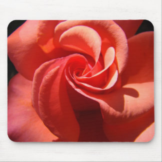 Valentine Gift Rose Spiral Mouse pad Beautiful Ros