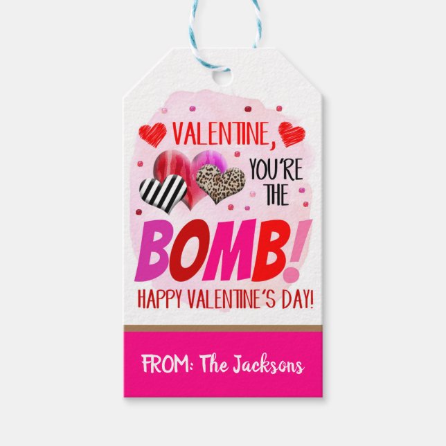 Valentine Gift Tags (Front)