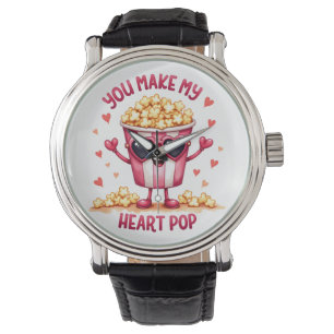 Valentine Gift You Make My Heart Pop Watch