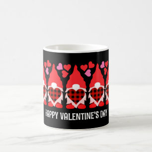 VALENTINE GNOME Custom Happy Valentine's Day Coffee Mug