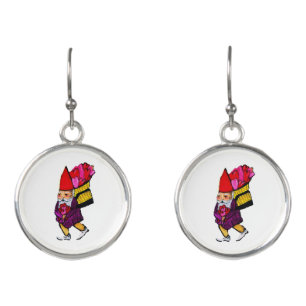 VALENTINE GNOME earrings