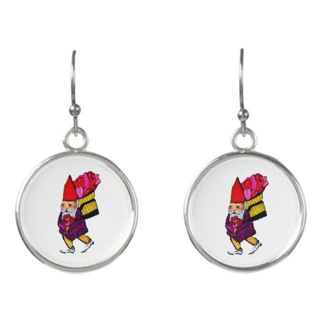 VALENTINE GNOME earrings (Front)