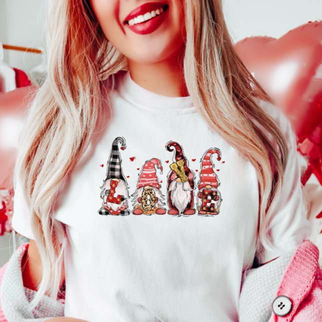 Valentine Gnomes, Gnome Love T-Shirt (Creator Uploaded)
