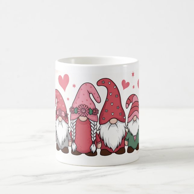 Valentine Gnomies Coffee Mug (Center)