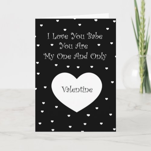 Valentine Gothic Heart Greeting Card