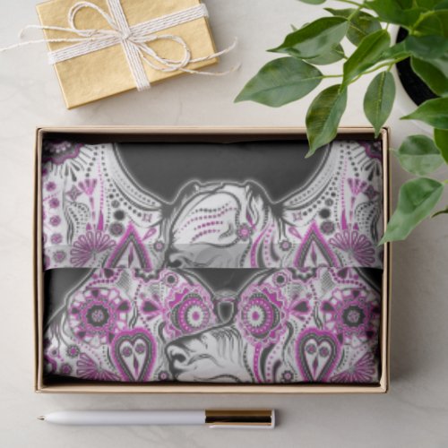 Valentine Great Danes Tissue Paper