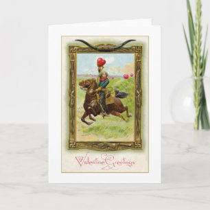 Valentine Greetings 4 Holiday Card