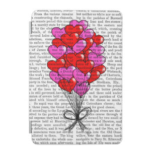 Valentine Heart Balloon Illustration iPad Mini Cover