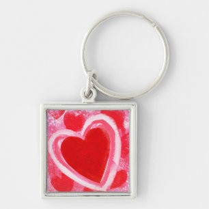 Valentine Heart by VictoriaShaylee Keychain