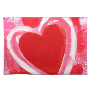 Valentine Heart by VictoriaShaylee Placemat