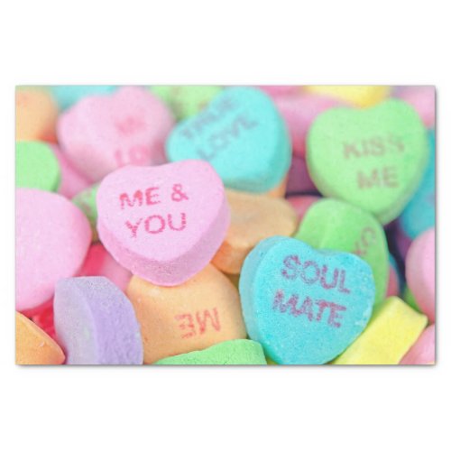 Valentine Heart Candy  Tissue Paper